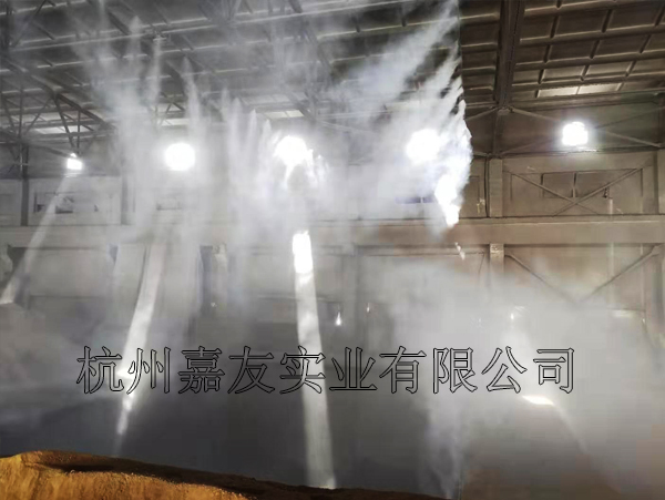 蚌埠海螺水泥有限公司采用“雾王”高压喷雾除尘系统案例