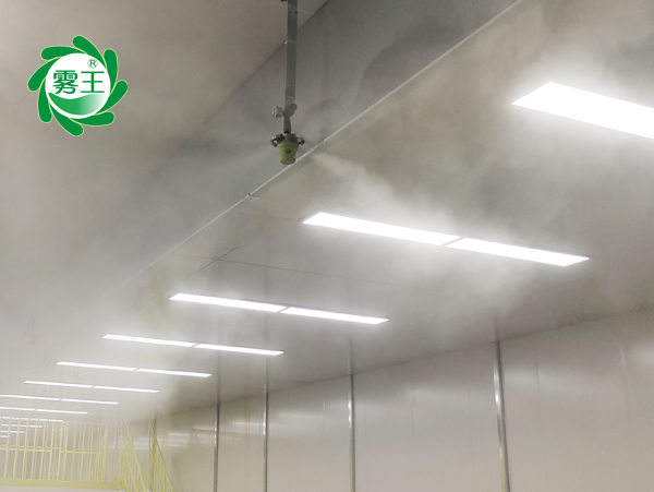加湿案例|晶澳太阳能电池车间应用雾王干雾加湿器增湿助生产